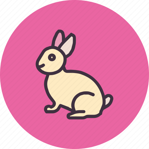 Animal, bunny, cute, easter, happy, rabbit icon - Download on Iconfinder