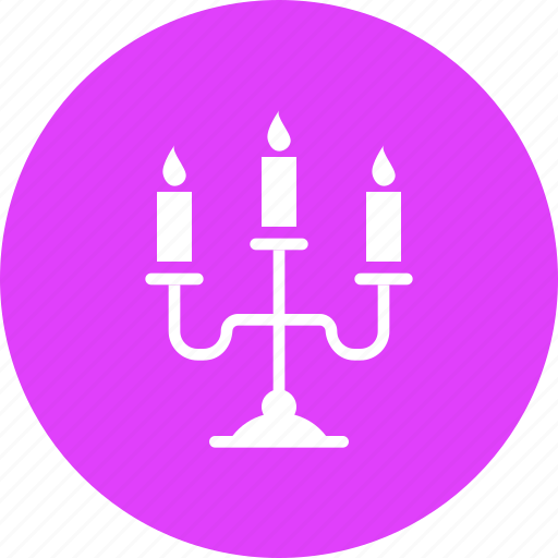 Candelabra, candle, christmas, easter, light, hygge icon - Download on Iconfinder