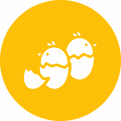 Chicken, chickling, cute, easter, egg, hatch icon - Download on Iconfinder