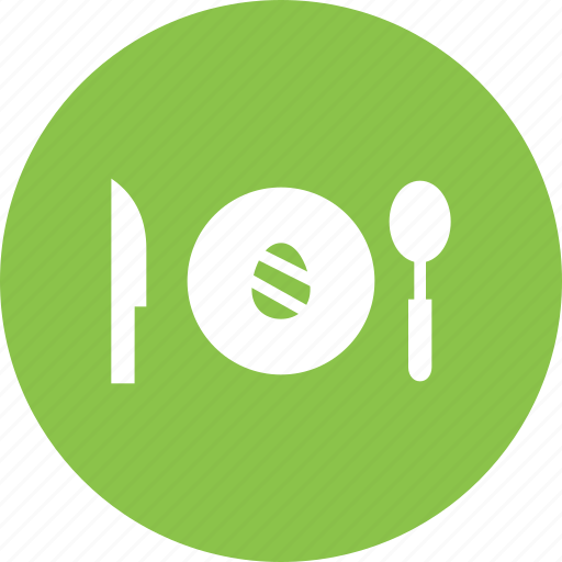 Dine, dinner, easter, egg, meal, paschal icon - Download on Iconfinder