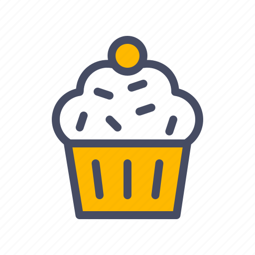 Cake, dessert, easter, muffin, pudding, sweet, hygge icon - Download on Iconfinder