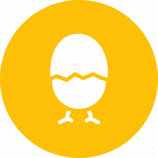 Chicken, chickling, cute, easter, egg, hatch icon - Download on Iconfinder