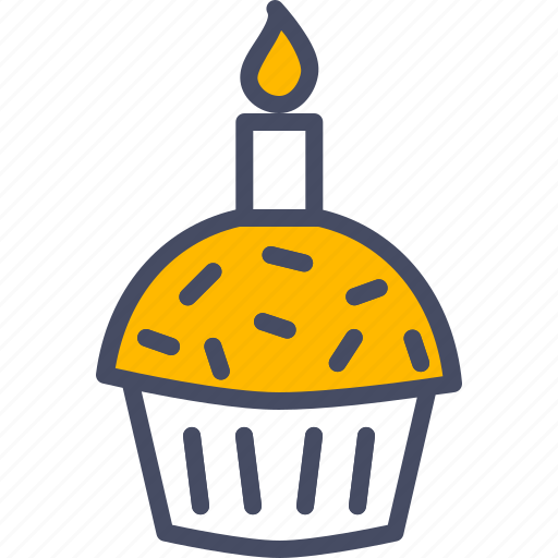 Cake, cup, dessert, easter, muffin, pastry, hygge icon - Download on Iconfinder