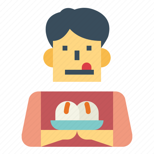 Eat, eating, food, dumpling icon - Download on Iconfinder