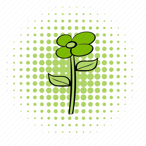 Comics, decoration, eco, flower, nature, plant, spring icon - Download on Iconfinder