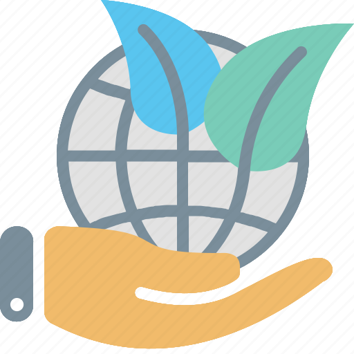 Planet, save, care, ecology, globe, hand, nature icon - Download on Iconfinder