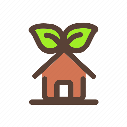 Eco, green, home, house icon - Download on Iconfinder
