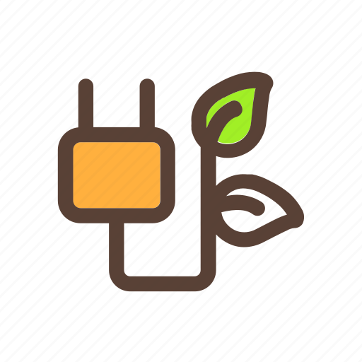Eco, electricity, green, power icon - Download on Iconfinder