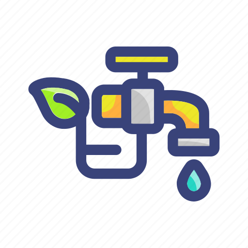 Drop, eco, faucet, water icon - Download on Iconfinder