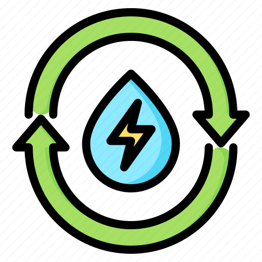 Renewable, energy, water, drop icon - Download on Iconfinder