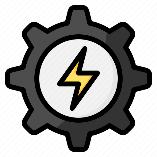 Setting, configuration, gear, energy icon - Download on Iconfinder