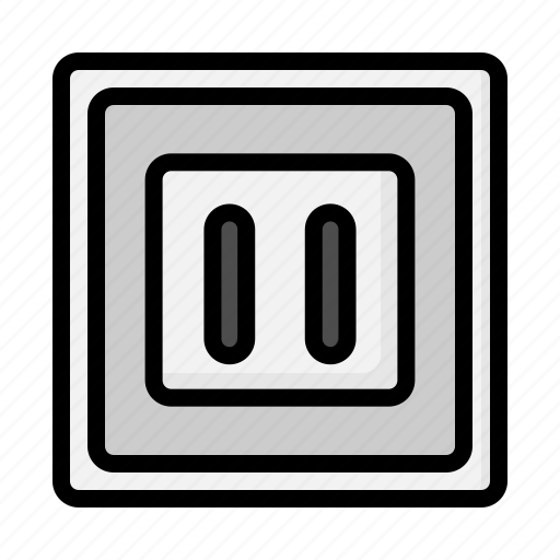 Socket, plug, power plug, electric icon - Download on Iconfinder
