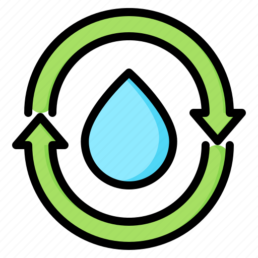 Water, cycle, drop, ocean icon - Download on Iconfinder
