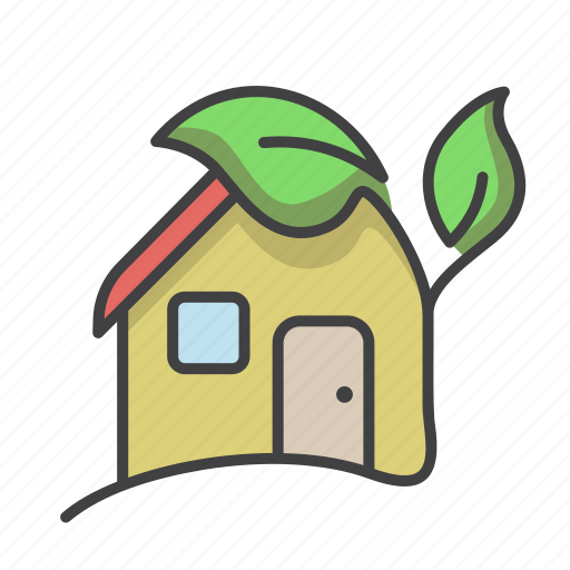 Bio, eco, ecological, green, home, house icon - Download on Iconfinder