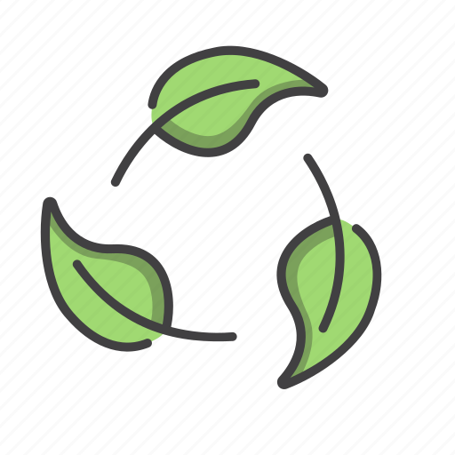 Biodegradable, ecology, leaves, nature, plant, recycle icon - Download on Iconfinder