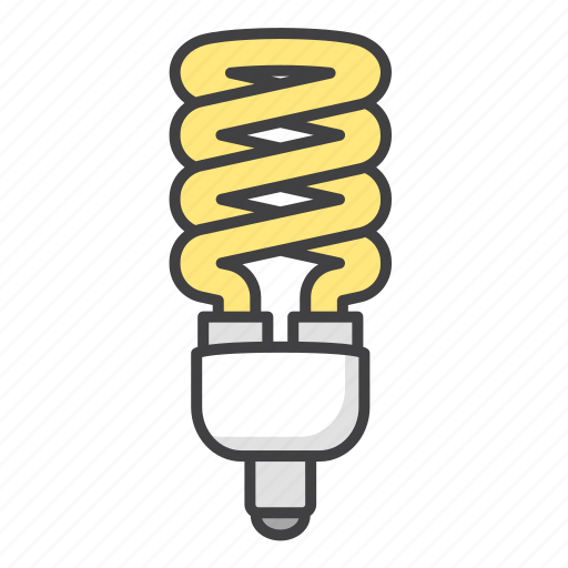 Bulb, eco, fluorescent, friendly, light icon - Download on Iconfinder