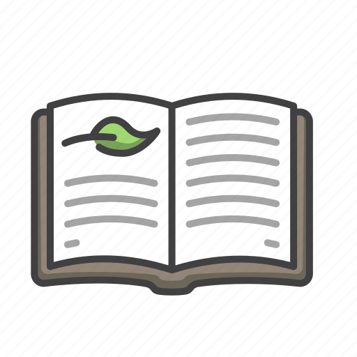 Book, botanic, eco, lessons icon - Download on Iconfinder