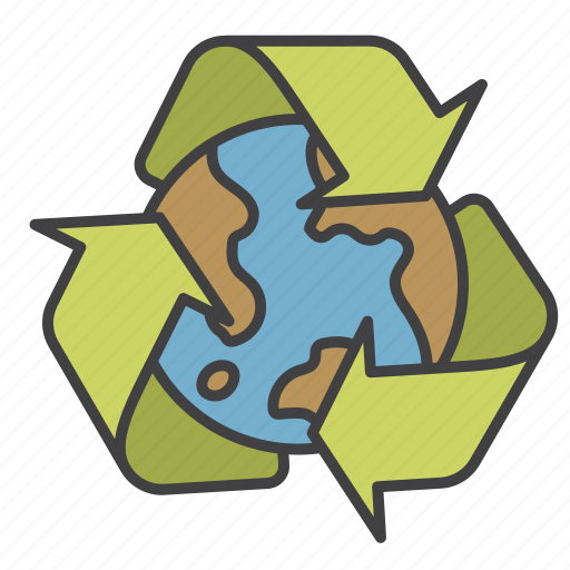 Eco, eco world, friendly, recycle, world, zero waste icon - Download on Iconfinder
