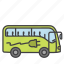 bus, eco, electric, public transport 