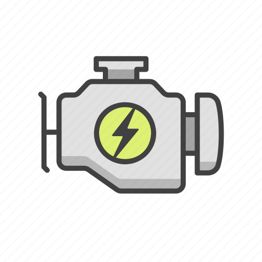 Car engine, electric, electric engine, engine, power icon - Download on Iconfinder