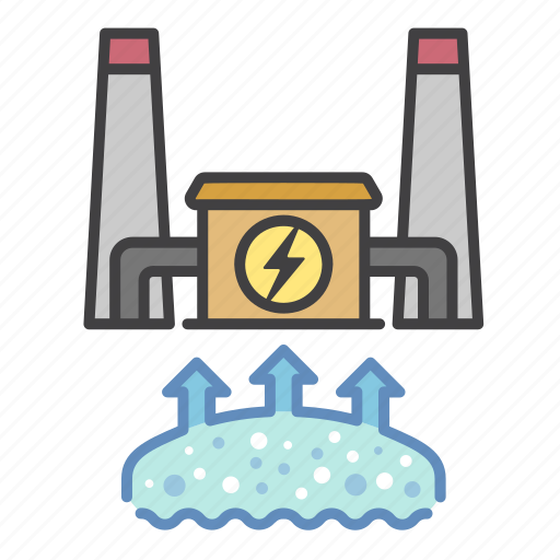Ecology, energy, geothermal, plant, power icon - Download on Iconfinder