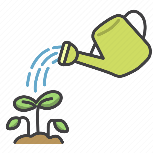Eco, friendly, grow, plants, sprout, watering icon - Download on Iconfinder