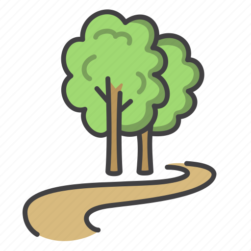 Garden, natural, natural garden, natural park, park, tree icon - Download on Iconfinder