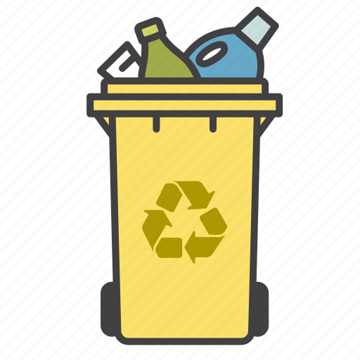 Bin, plastic, recycle, recycling, recycling box icon - Download on Iconfinder