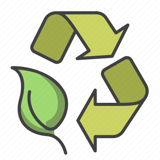 Eco, friendly, leaf, recyclable, recycle, recycling icon - Download on Iconfinder