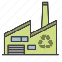 ecology, factory, industry, plant, recycling, waste