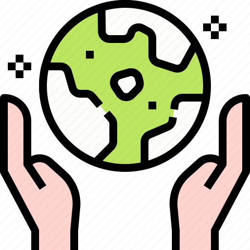 Earth, ecology, global, hands, planet, save, world icon - Download on Iconfinder