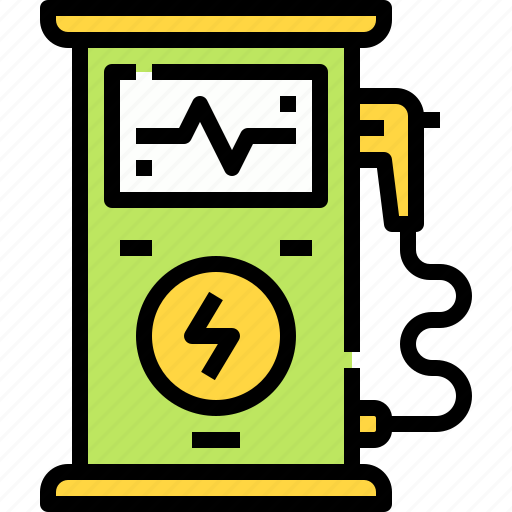 Charging, ecology, electric, power, pump, station icon - Download on Iconfinder