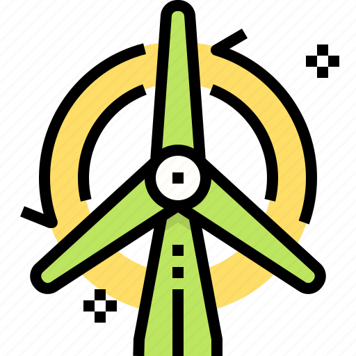 Ecology, energy, green, turbine, wind, windmill icon - Download on Iconfinder