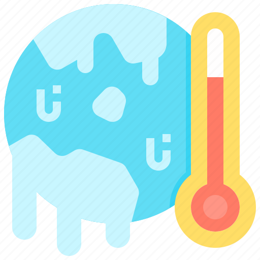 Global, planet, thermometer, warming, warning icon - Download on Iconfinder