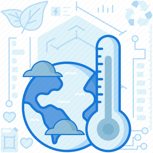 Earth, ecology, global, globe, planet, temperature, warming icon - Download on Iconfinder