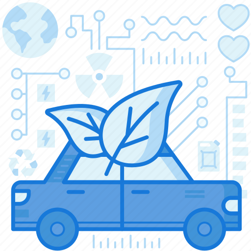 Car, ecology, green, leaf, nature, plant, vehicle icon - Download on Iconfinder