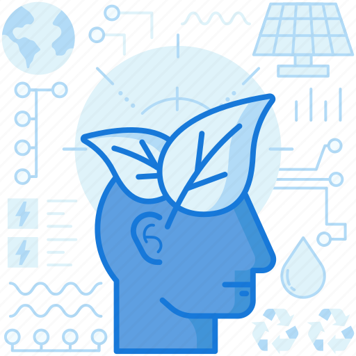 Ecology, green, mind, mindfullness, panel, solar, thought icon - Download on Iconfinder