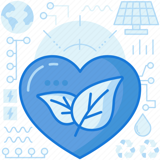 Green, hearts, love, nature, plant, power, solar icon - Download on Iconfinder