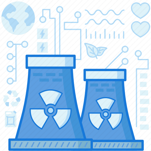 Ecology, energy, industry, nuclear, plant, power, radiation icon - Download on Iconfinder