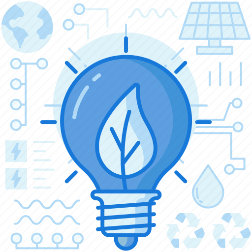 Ecology, green, light, lightbulb, nature, panel, solar icon - Download on Iconfinder