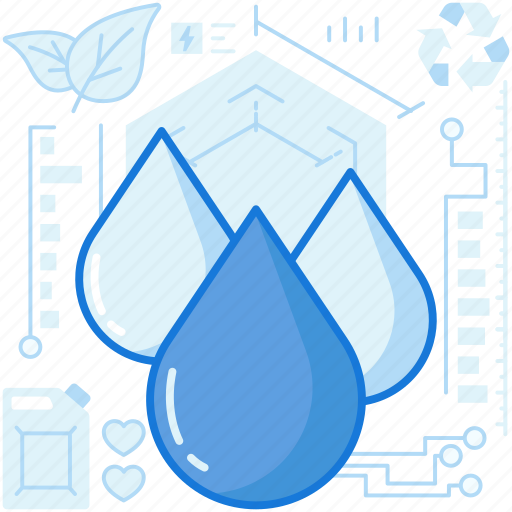 Drops, ecology, leaf, nature, plant, water icon - Download on Iconfinder