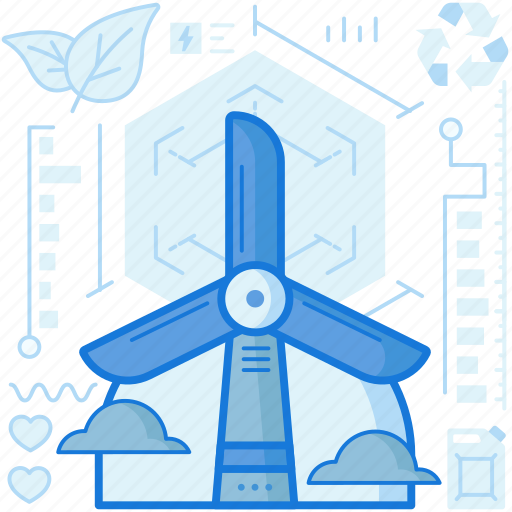 Ecology, energy, green, mill, power, windmill icon - Download on Iconfinder
