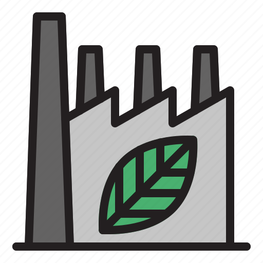 Eco, ecology, factory, green, nature icon - Download on Iconfinder