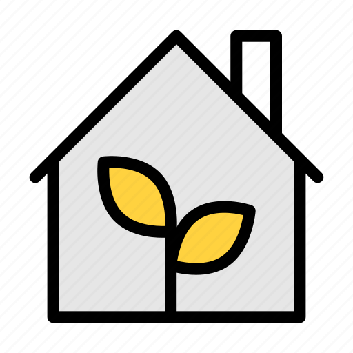 Green, house, eco, environment, home icon - Download on Iconfinder