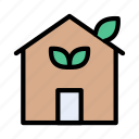 green, house, ecology, power, home