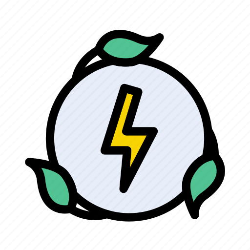 Power, eco, green, energy, electricity icon - Download on Iconfinder