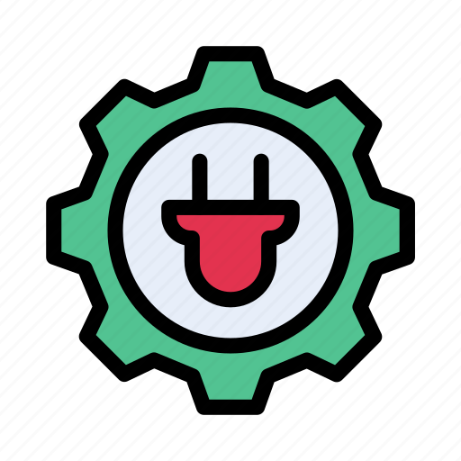 Power, energy, setting, adapter, connector icon - Download on Iconfinder