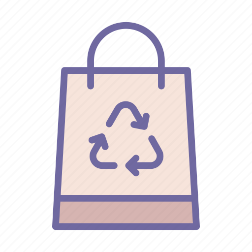 Recycle, ecology, bag, plastic, shop, packet icon - Download on Iconfinder