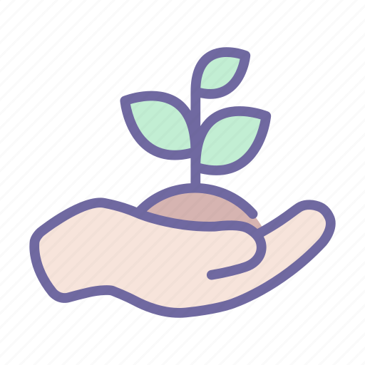 Plant, nature, hand, ecology, care, sprout icon - Download on Iconfinder
