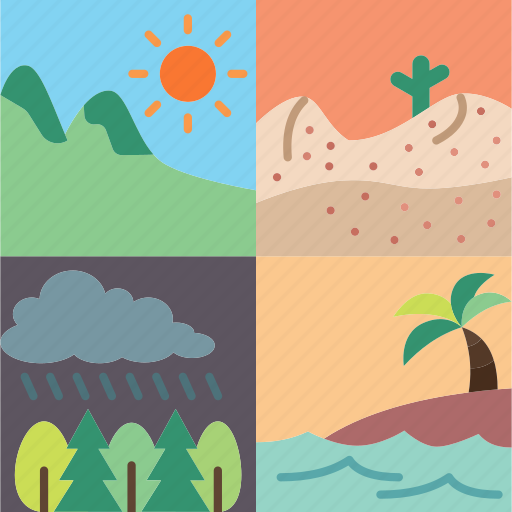 Biome, ecosystem, environmental, climate, landscape icon - Download on Iconfinder